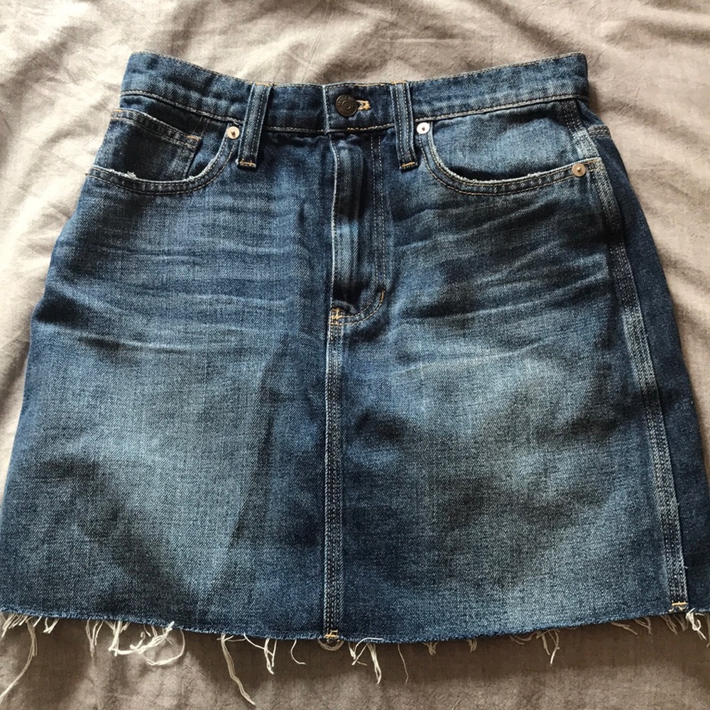 Madewell size 26 high waisted skirt
